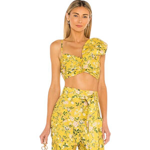 Amur Floral Pants Set Sz S | 6 In Marigold Garden Lisette Cargo & Della Top NWT